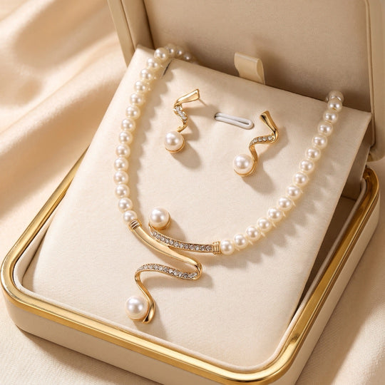 Pearl Serpentine Set